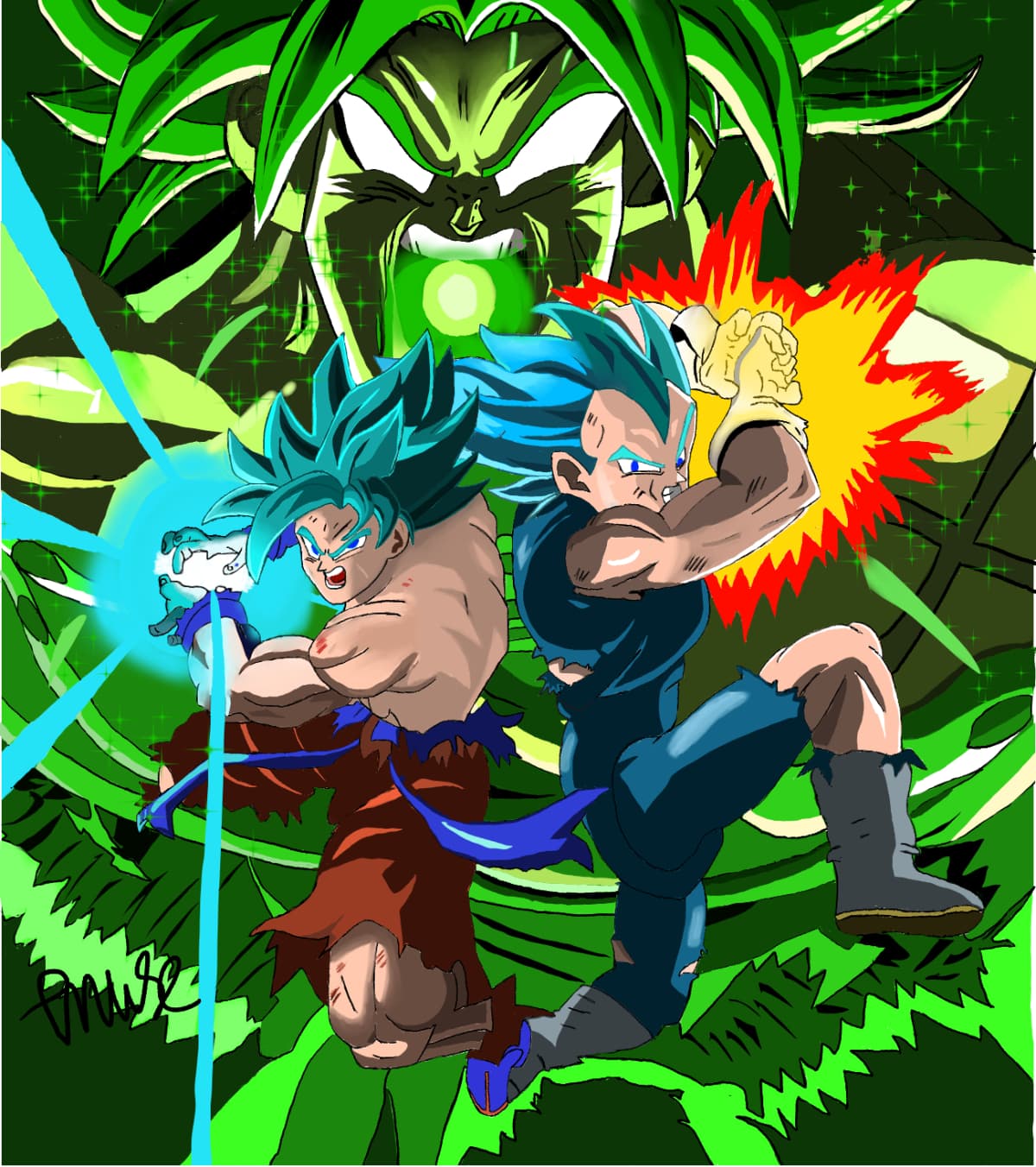 Legendary super saiyans