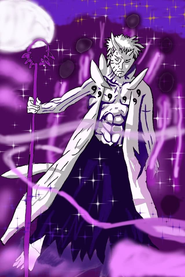 Obito as ten tails